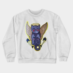 Angel Cat Crewneck Sweatshirt